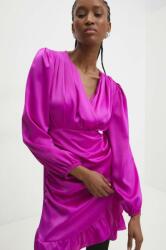 ANSWEAR rochie culoarea roz, mini, drept BBYH-SUD03R_30X