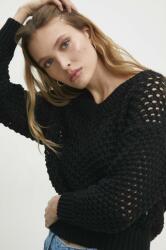 ANSWEAR pulover femei, culoarea negru, călduros BBYH-SWD02Y_99X