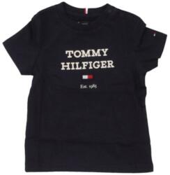 Tommy Hilfiger Tricouri mânecă scurtă Băieți KB0KB08671 Tommy Hilfiger Negru 8 ani
