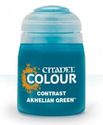  Citadel Contrast Paint (Akhelian Green) -kontrasztos szín - kék