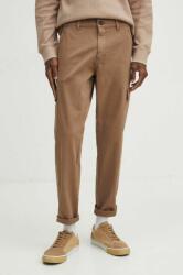 MEDICINE pantaloni barbati, culoarea maro, drept ZPYH-SPM202_84X