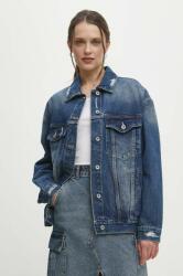 Answear Lab geaca jeans femei, de tranzitie, oversize BBYH-KUD01K_55X