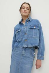 Answear Lab geaca jeans femei, de tranzitie BBYH-KUD020_55X