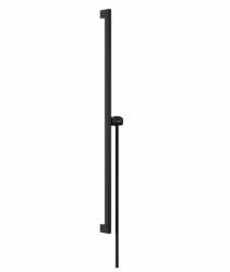 Hansgrohe Unica Zuhanyrúd E Puro 90 cm, 160 cm-es zuhanytömlővel, matt fekete 24403670 (24403670) - szaniteronline