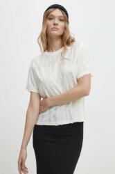 Answear Lab tricou femei, culoarea alb BBYH-TSD00A_00X