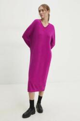 ANSWEAR rochie culoarea roz, mini, oversize BBYH-SUD02E_43X