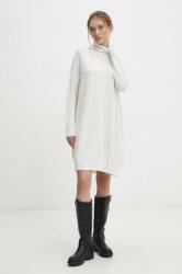 ANSWEAR rochie culoarea alb, mini, oversize BBYH-SUD02B_00X