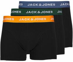  Jack&Jones 3 PACK - férfi boxeralsó JACGAB 12250203 Dark Green (Méret XXL)