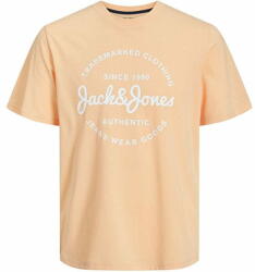 JACK & JONES Férfi póló JJFOREST Standard Fit 12247972 Apricot Ice (Méret L)