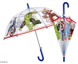 Perletti - Umbrelă automată pentru copii AVENGERS Transparent, 75282 (8015831752822)