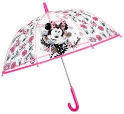 Perletti - Umbrelă automată pentru copii MINNIE MOUSE Transparent, 50137 (8015831501376)