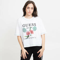 Guess zoey boxy t-shirt xs | Női | Pólók | Fehér | V4GI04JA914-G011
