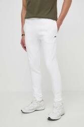 Lacoste melegítőnadrág fehér, férfi, sima - fehér XL