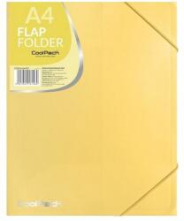 COOLPACK PP gumis mappa A4-es - Sárga