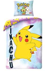 Halentex Pokemon ágyneműhuzat szett - Happy Pikachu