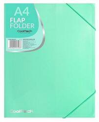 COOLPACK PP gumis mappa A4-es - Zöld