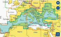 Allroundmarin Navionics+ Duna, Balaton, Velencei-tó, Adria, Földközi-tenger ALL (598102)