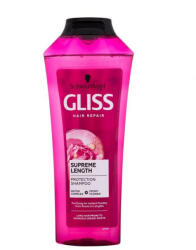 Schwarzkopf Gliss Supreme Length ápoló sampon hosszú hajra 400 ml (A74773)