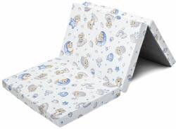 NEW BABY Gyerek összerakható matrac New Baby STANDARD 120x60x5 cm koala kék