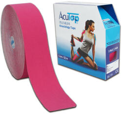 AcuTop Premium Kineziológiai Tapasz 5 cm x 32 m Rózsaszín (SGY-ATP1A32-ACU) - sportgyogyaszati