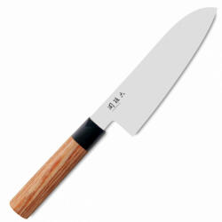 Kai Cutit Santoku 17cm Seki Magoroku Red Wood (MGR-170S)