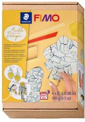 FIMO Effect süthető gyurma készlet, 4x25 g - márvány design, Marble Design