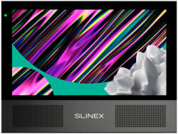 Slinex SONIK 7 videó kaputelefon beltéri egység 7" IPS 16: 9 kijelző monitor, fekete (SONIK 7 B)