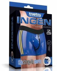 Lovetoy Chic Strap-On shorts S/M (81cm - 90cm) Blue