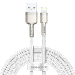 Baseus USB-kábel a Lightning Baseus Cafule-hez, 2, 4A, 2m (fehér) - bluedigital