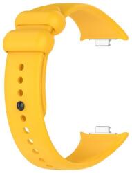 gigapack Pótszíj (egyedi méret, szilikon) SÁRGA Xiaomi Smart Band 8 Pro, Redmi Watch 4 (GP-155135)