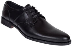 GKR Ciucaleti Pantofi barbati eleganti din piele naturala Negru - GKR80N - ciucaleti