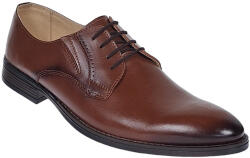 GKR Ciucaleti Oferta marimea 44 - Pantofi eleganti pentru barbati, piele naturala maro - 996M - ciucaleti