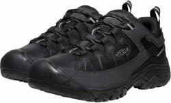 KEEN Férfi bőr sportcipő Targhee III Wp 1028128 triple black (Méret 46)