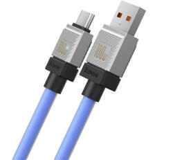 Baseus kábel USB Type-Cra CoolPlay Gyors töltés 100W 1m kék CAKW000603