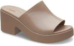 Crocs Sandale Crocs Brooklyn Slide High Shine Heel Maro - Latte 37-38 EU - W7 US