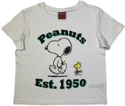 EPlus Тениска за момиче - Snoopy бяла Размер - деца: 158