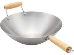 JUDGE Tigaie wok Judge Essentials, otel carbon, 33 cm, argintiu maro (HO-JE06)