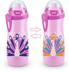 Nuk Чаша NUK - Sports Cup с клапа, 450 ml, 24+ месеца, Chameleon, розова (10255577-Розов)