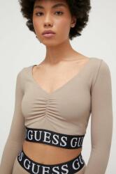 GUESS top KIRAN női, barna, V3BP08 MC04Z - barna M