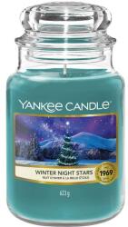 Yankee Candle Lumânare aromată - Yankee Candle Winter Night Stars Jar Candle 104 g