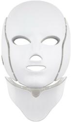 Palsar7 Mască terapeutică cu LED pentru față și gât, albă - Palsar7 Ice Care LED Face White Mask
