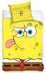 4-Home Lenjerie de pat pentru copii Sponge Bob Emoji , 140 x 200, 70 x 90 cm Lenjerie de pat