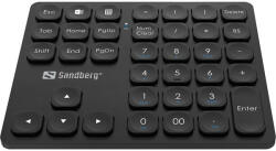 SANDBERG Billentyűzet, Wireless Numeric Keypad Pro (630-09) - onlinepatron