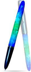 School Friendly Stilou Premium Fine writing cu penita ascunsa, 0.38mm, Verde/albastru (JI51A-CRD/VERDE)