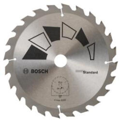 Bosch Panza de ferastrau circular pentru lemn BOSCH Standard , D 184 mm , latime taiere 2.2 mm , numar dinti 24 , orficiu prindere 20 16 mm (2 609 256 B57)