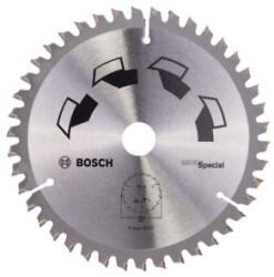 Bosch Panza de ferastrau circular pentru multimaterial BOSCH Special , D 160 mm , latime taiere 2.5 mm , numar dinti 42 , orficiu prindere cu inel de reductie 20 16 mm (2 609 256 887)