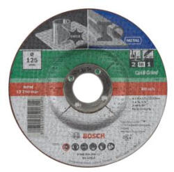 Bosch Disc de taiere si slefuire BOSCH pentru metal si otel inoxidabil 2-1 D 125 mm (2 609 256 309)