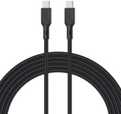 AUKEY Cablu CB-KCC101 USB-C la USB-C 1m (negru) (689323785308)