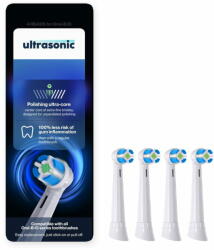  Ultrasonic Cserefejek Oral-B iO-hoz UltimateClean, 4 db, fehér