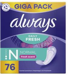 Always Daily Fresh Normal Fresh Scent absorbant slip Absorbante slip 76 buc pentru femei